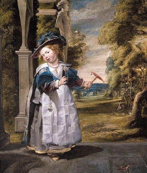 Jacob Jordaens Portrait of the Painter's Daughter Anna Catharina France oil painting art